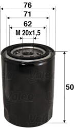 VALEO Filtru ulei VALEO 586001