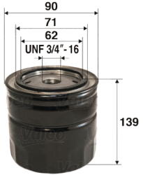 VALEO Filtru ulei VALEO 586043