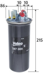 VALEO Filtru combustibil VALEO 587069
