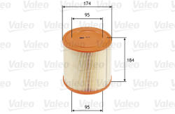 VALEO Filtru aer VALEO 585740