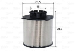 VALEO Filtru combustibil VALEO 587932