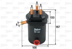 VALEO Filtru combustibil VALEO 587555