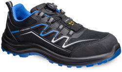 Portwest Munkavédelmi Cipő PORTWEST Trainer Composite fekete-kék S1PS ESD SR FO PW-FT32BKB 45-ös (FT32BKB45)