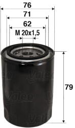 VALEO Filtru ulei VALEO 586037