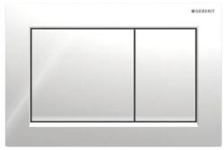 Geberit nyomólap omega 20 square, fényes króm / matt króm 115.080. KH. 1 (115.080.KH.1)