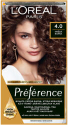 L'Oréal tartós hajfesték /4.0 barna - 174 ml