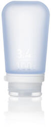 humangear GoToob+ Recipient pentru lichide din silicon 100 ml albastru