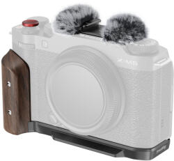 SmallRig 5260 L-Shape Mount Plate with Wooden Handle (for Fujifilm X-M5) (black) (133173-5260)