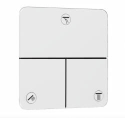 Hansgrohe ShowerSelect Comfort Q 3 funkciós falsík alatti elzáró- és váltószelep, matt fehér 15587700 (15587700)