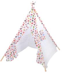 Jokomisiada Gyereksátor tipi, vidám bagoly mintával, 145x110 cm (15680)