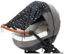 Fillikid napvitorla babakocsira Sky fekete csillagos 16 - babycenter-online