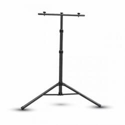 V-TAC Három lábú állvány LED reflektorhoz , 2 fejes tripod , fekete (9546)