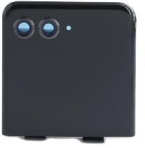 Motorola Razr 60 Ultra Felső előlap, külső LCD Kijelző+Érintőpanel, Fekete (5D68C29811) Gyári, Service Pack