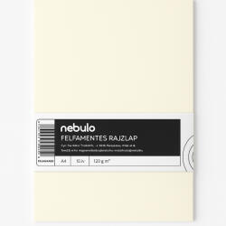 Nebulo Nebulo: Papírszalagos félfamentes rajzlap A/4 10db-os (P-RFFM-A4/10-PSZ)