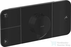 Hansgrohe AXOR ONE 3 utas termosztátos falsík alatti kád /zuhany csaptelep, matt fekete 45713670 (45713670)