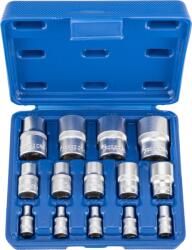 Condor Inserții pentru chei tubulare, 14 bucăți, 1/4+3/8+1/2", profil E E4-24, Condor 1005 (CR-1005) Cheie tubulara