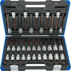CONDOR Chei tubulare cu bit, 46 buc. , 1/4+1/2", cheie hexagonală, 3/32-3/4", Condor 38086 (CR-38086)
