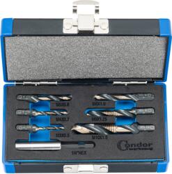 Condor Set de tarzi combinati, HSS-G, 7 bucăți, M3-M10, Condor 39655 (CR-39655) Filiera