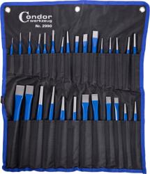 Condor Set de daltă și poanson, 28 buc. , Condor 2990 (CR-2990)