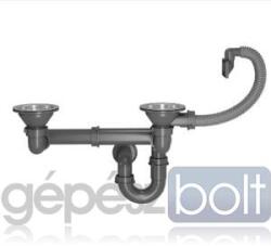 MOFÉM Mofém 3 1/2" Lefolyócsomag 2 medencés EVO2 és Infinite rozsdamentes acél mosogatótálcákhoz R760022806 (R760022806)