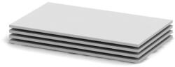 TEMPO KONDELA Polc készlet 4 darabos, fehér, BETTY 4 BE04-008-00 - smartbutor