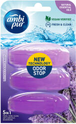 Ambi Pur wc gél utántöltő 3x55 ml laven and rose