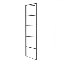 Rea - MOLIER zuhanyfal 80 x 190cm, fekete, REA-K8412 (REA-K8412)