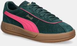 PUMA bőr sportcipő Puma Club Klassika SD zöld, női, 400718 - zöld Női 36