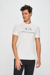 Giorgio Armani t-shirt fehér, férfi, nyomott mintás - fehér XXL - answear - 14 990 Ft