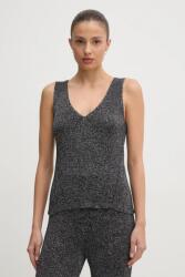 United Colors of Benetton top női, ezüst, 1194DH016 - ezüst XS