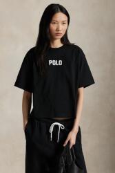 Ralph Lauren pamut póló - fekete S - answear - 29 990 Ft