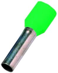 Intercable Érvéghüvely DIN46228 T4, 16mm2 l=12mm zöld (ICIAE1612GRÜ) (ICIAE1612GRÜ)