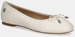 Lauren Ralph Lauren bőr balerina cipő Jayna bézs, 802940728006 - bézs Női 38