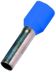 Intercable Érvéghüvely DIN46228 T4, 2, 5mm2 l=12mm kék (ICIAE212) (ICIAE212)