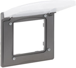 Legrand 863496 Niloé Step 1-es keret, IP44, grafit szürke (863496)