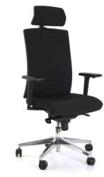 ALBA CR Vesel irodai szék, szövet, fekete