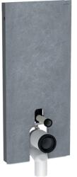 Geberit Monolith szanitermodul talpon álló WC-hez, 114 cm-es, palahatású/alumínium fekete króm 131.033. 00.5 (131.033.00.5)