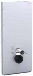 Geberit Monolith Plus szanitermodul fali WC-hez, 114 cm-es, fehér üveg/alumínium 131.231. SI. 5 (131.231.SI.5)