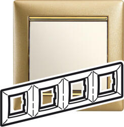 Legrand 770304 Valena keret 4-es matt arany (770304)