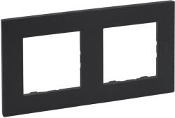 Legrand 863792 Niloé Step 2-es keret, sötét szürke (863792) - elektroprofishop