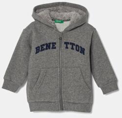 Benetton gyerek felső szürke, mintás, kapucnis, 3EB5G503E - szürke 82