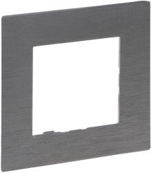 Legrand 863992 Niloé Step 2-es keret, csiszolt szürke (863992) - elektroprofishop