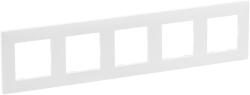 Legrand 863195 Niloé Step 5-ös keret, fehér (863195)