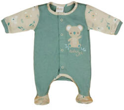  Hosszú ujjú pamut rugdalózó (62) - zöld koala