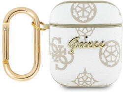Guess AirPods 1 / 2 Tok - Guess 4G Hook - Fehér (GUA2PG4GPH)
