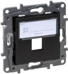 Legrand Niloé Step 863587 keystone adapter, fekete (Legrand 863587) (863587)