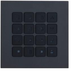 Dahua VTO4202FB-MK VTO4202F-P moduláris kültéri főegységhez/fekete billentyűzet bővítő modul (VTO4202FB-MK)
