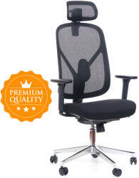 SEGO Ergonomikus irodai szék EPOQ fekete, napi 8+ órás üléshez