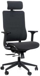SEGO RUBIQ irodai szék, fekete, teljes hálós, ergonomikus