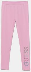 Guess gyerek legging rózsaszín, nyomott mintás, J4GB10 J1314 - rózsaszín 158-166